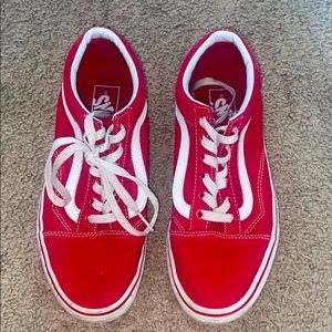 Red Vans